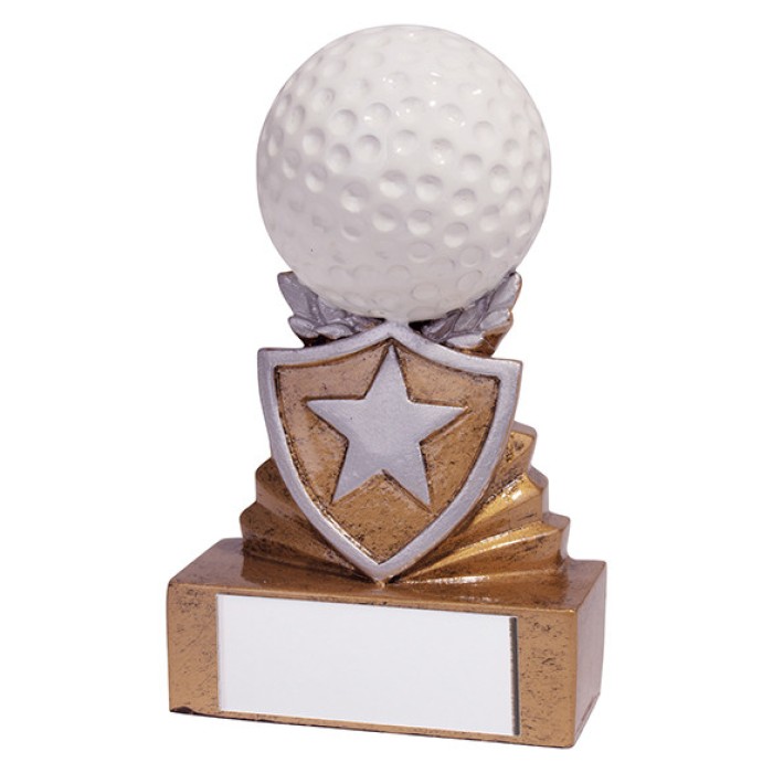 SHIELD MINI GOLF AWARD - 9.5CM